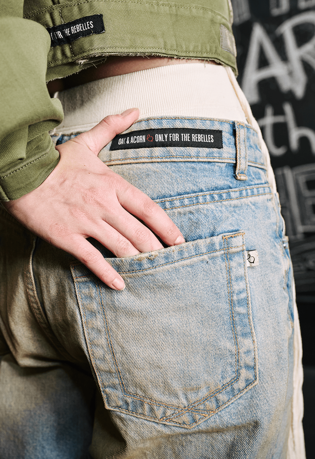 Ninety One Tapered - Oak & Acorn ~ Only for the Rebelles