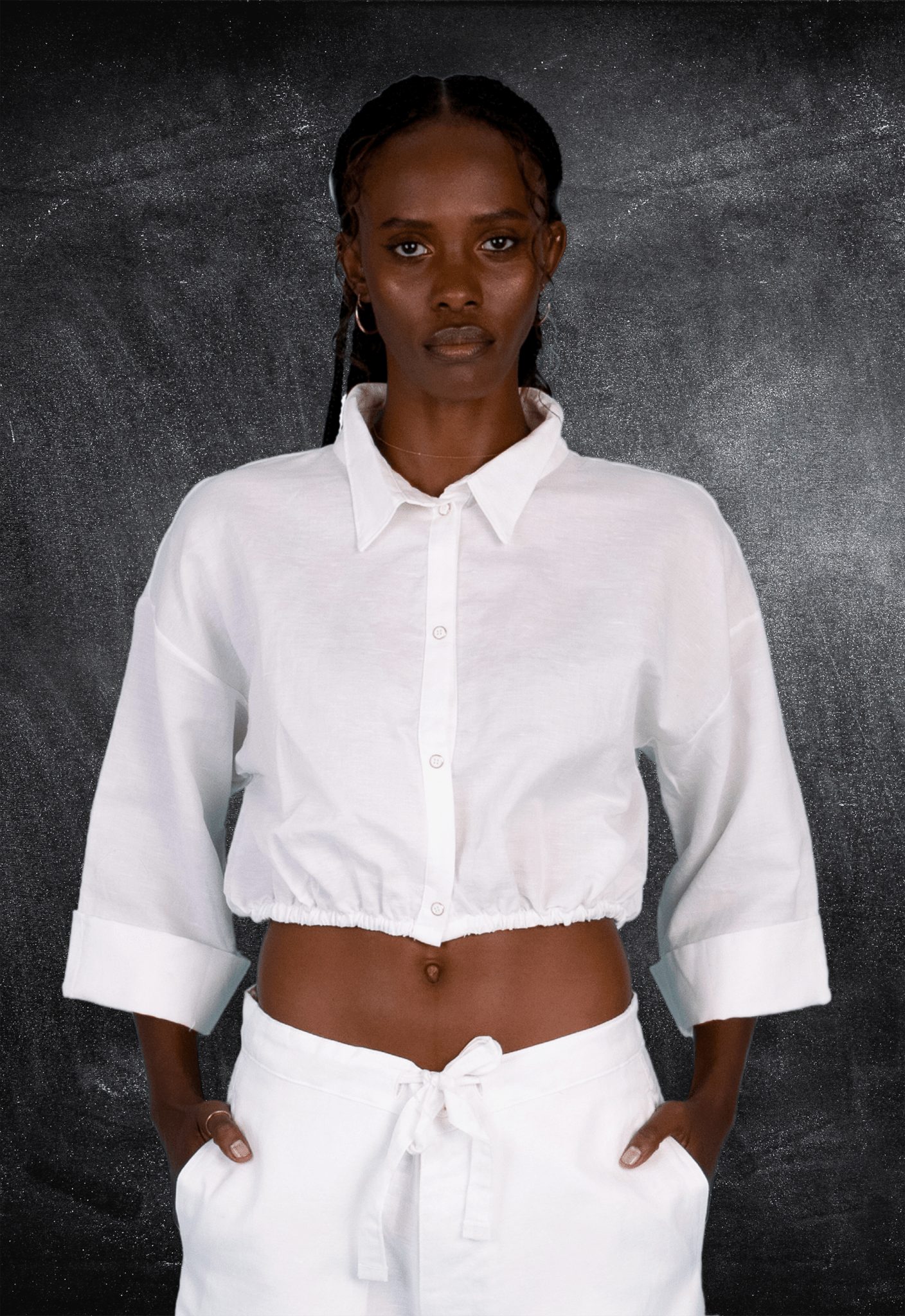 Silvia Crop - Oak & Acorn ~ Only for the Rebelles