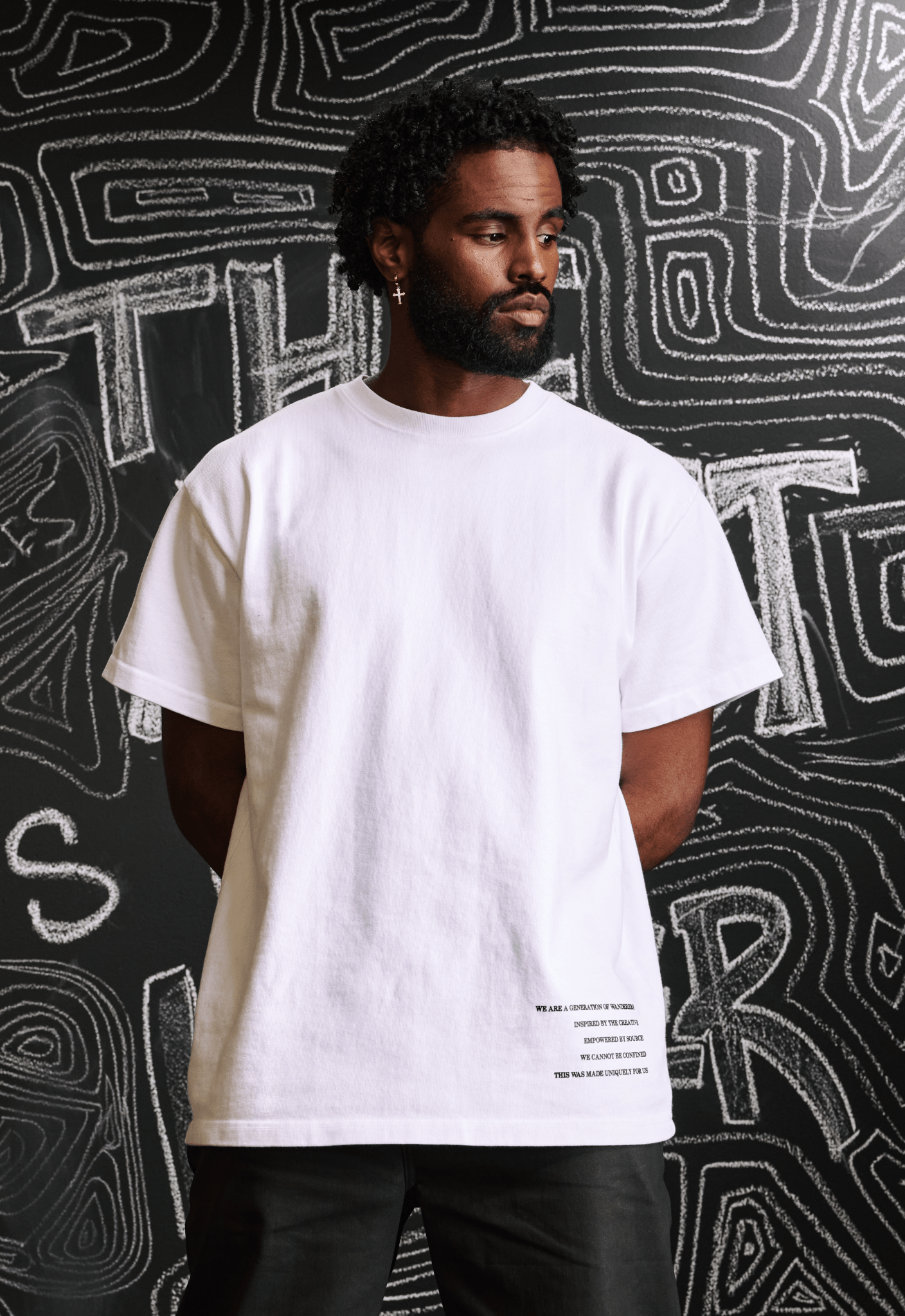 'The Artist Statement' Heavy Weight Tee - Oak & Acorn ~ Only for the Rebelles