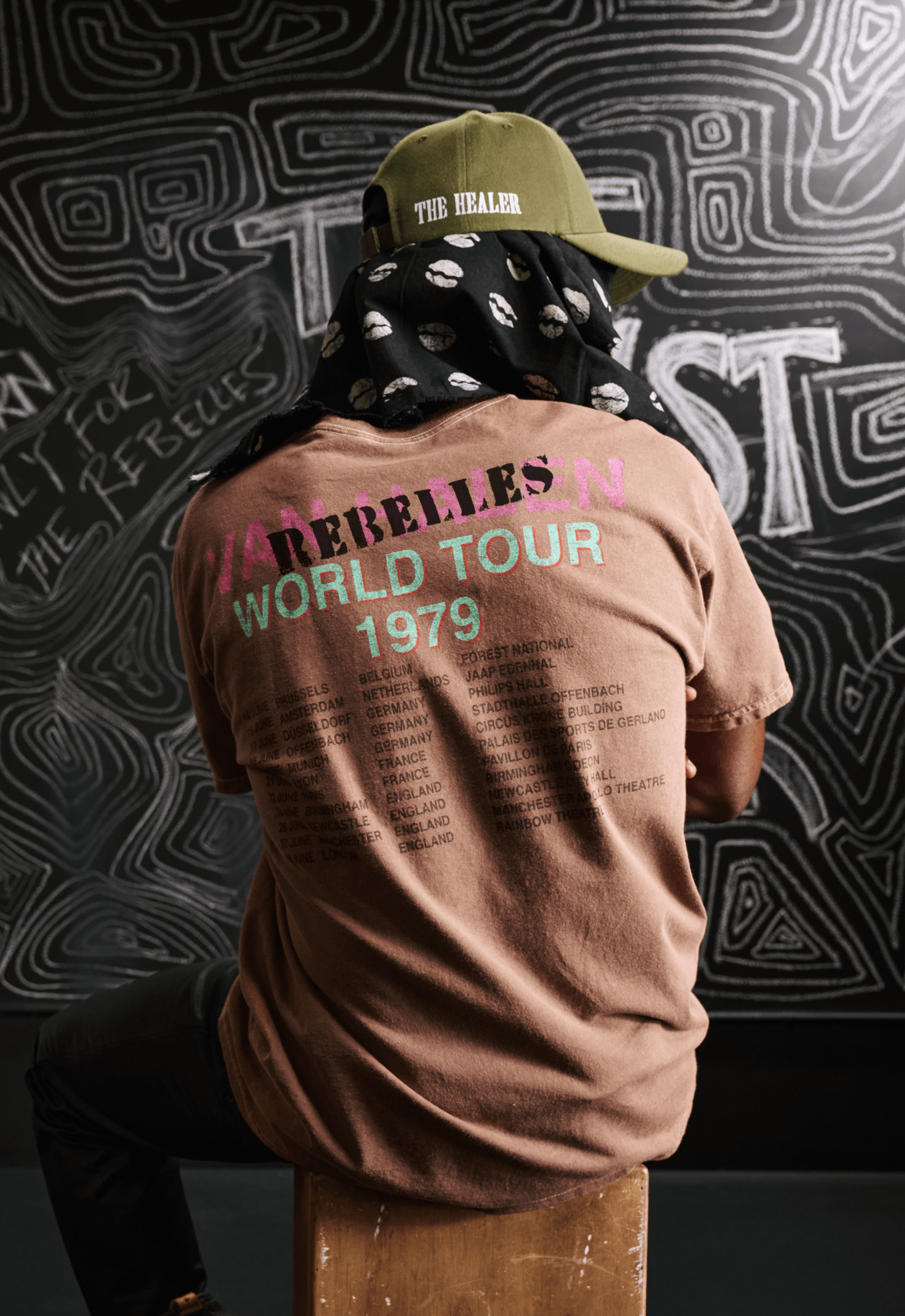 Vintage Tour Tee - Oak & Acorn ~ Only for the Rebelles